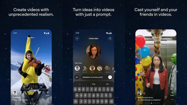 هوش مصنوعی Sora 2 در راه اندروید